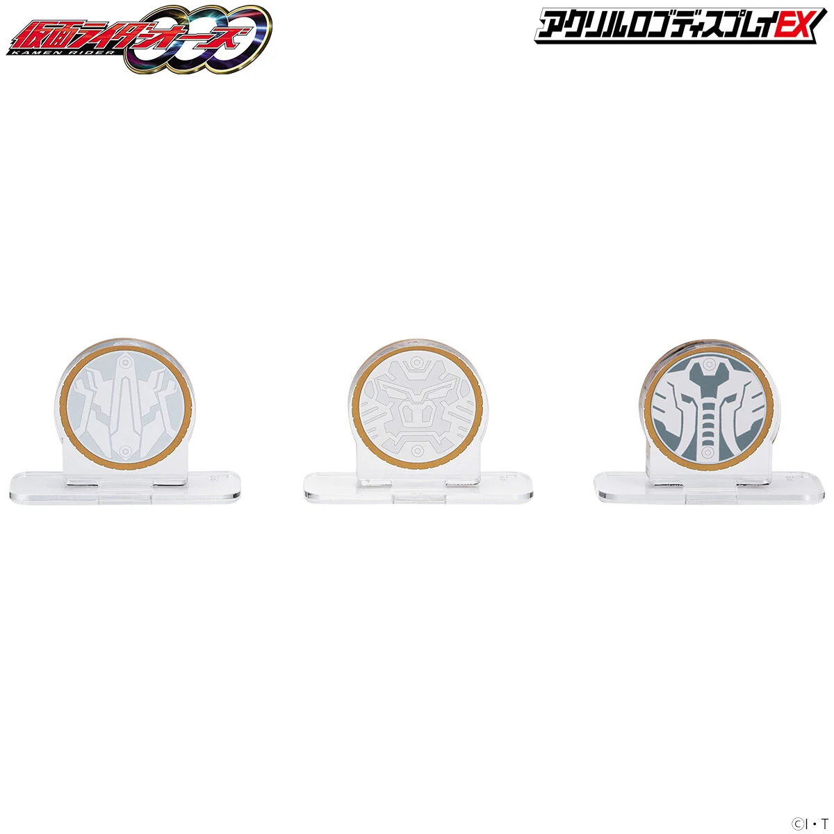 Kamen Rider OOO Sagohzo Core Medals Acrylic Logo Display - Image 3