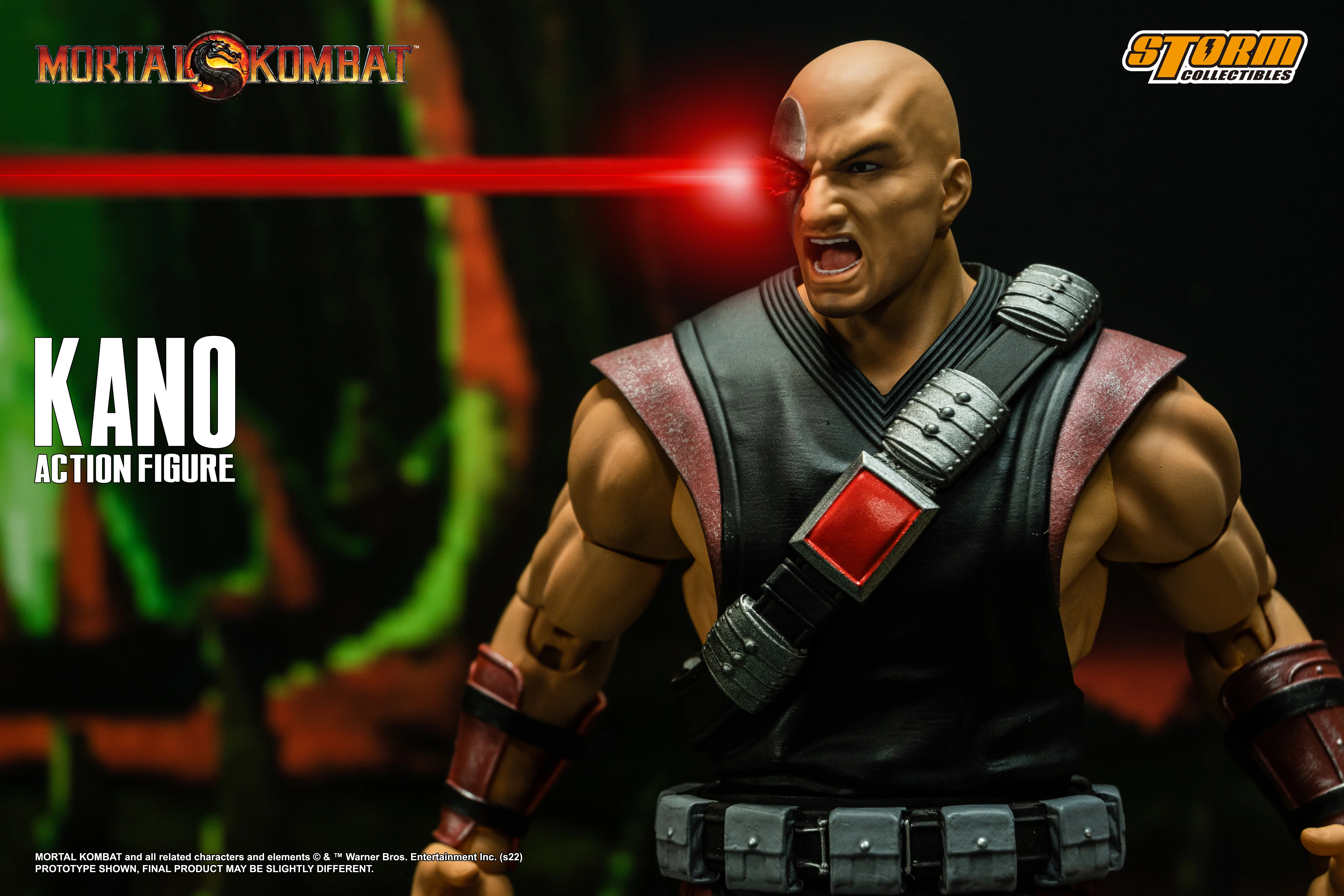 Kano Mortal Kombat Storm Collectible Action Figure - Image 15