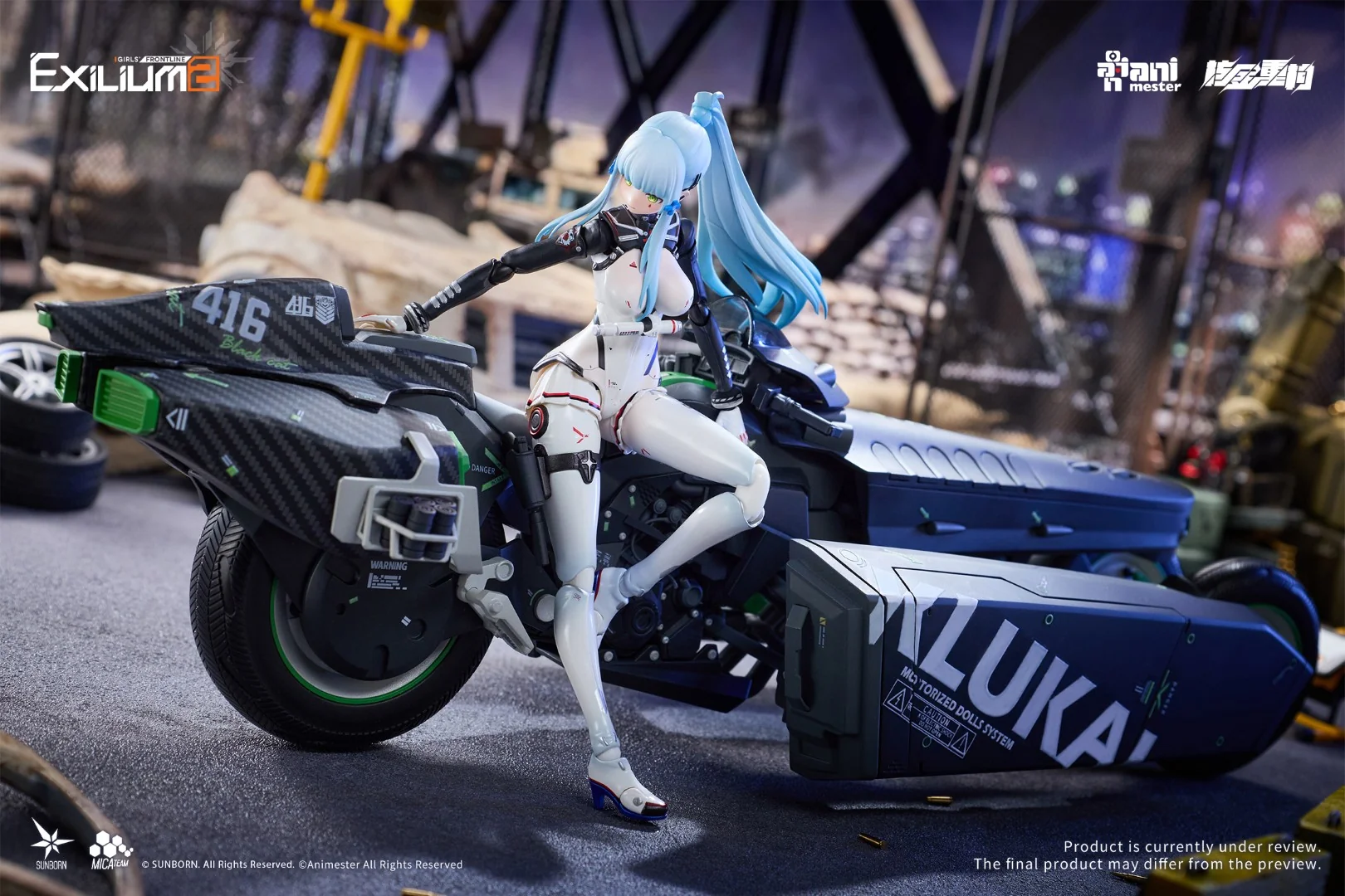 [PREORDER] Klukai Speed Star Action Figure & Bike Set - Girls Frontline 2 Exilium - Image 10