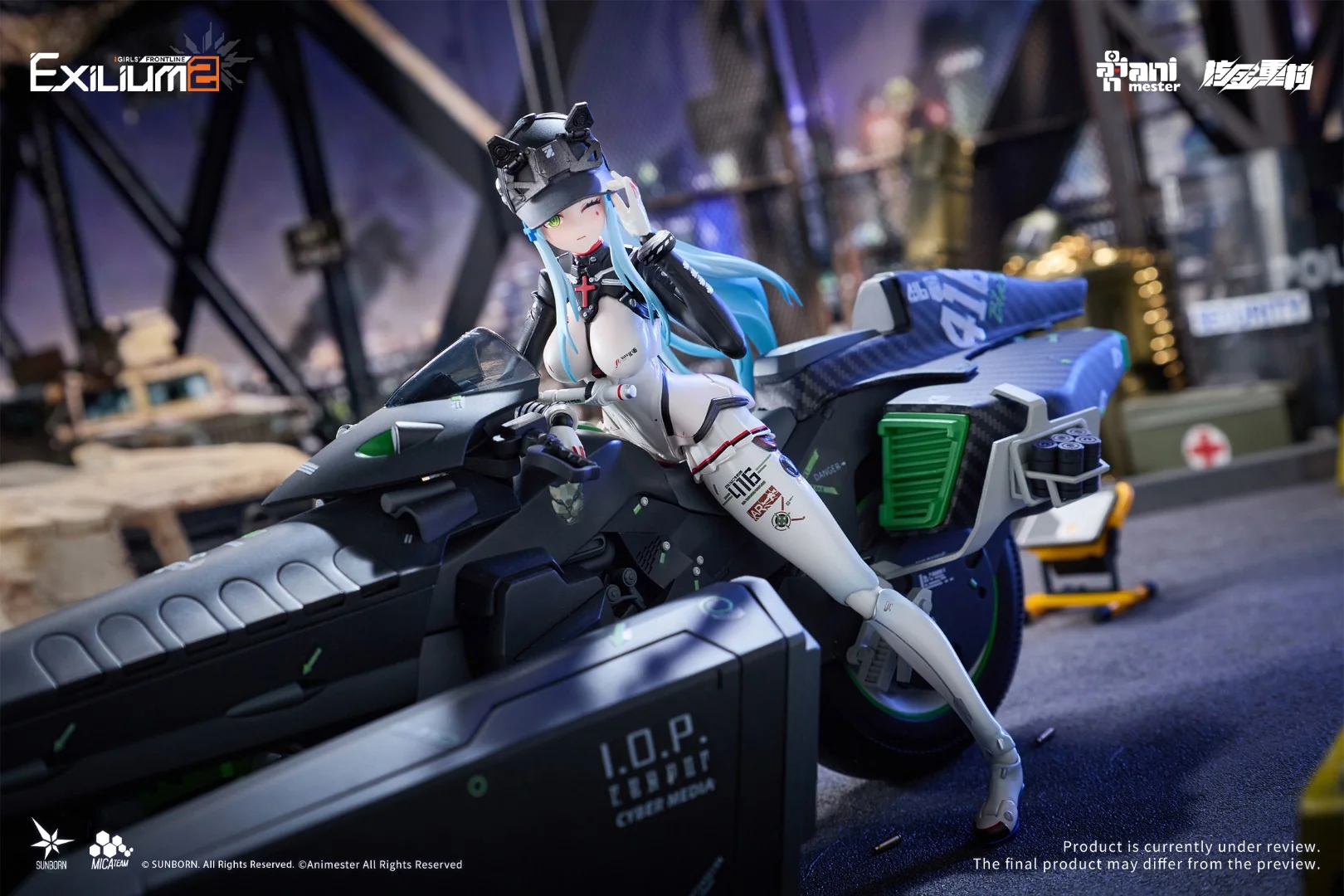 [PREORDER] Klukai Speed Star Action Figure & Bike Set - Girls Frontline 2 Exilium - Image 12