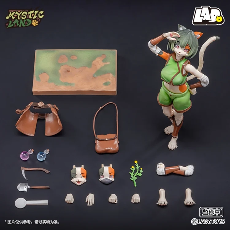 LADoTOYS Tonia Tigris 1/12 Scale Action Figure - Herbalist Ver - Image 4