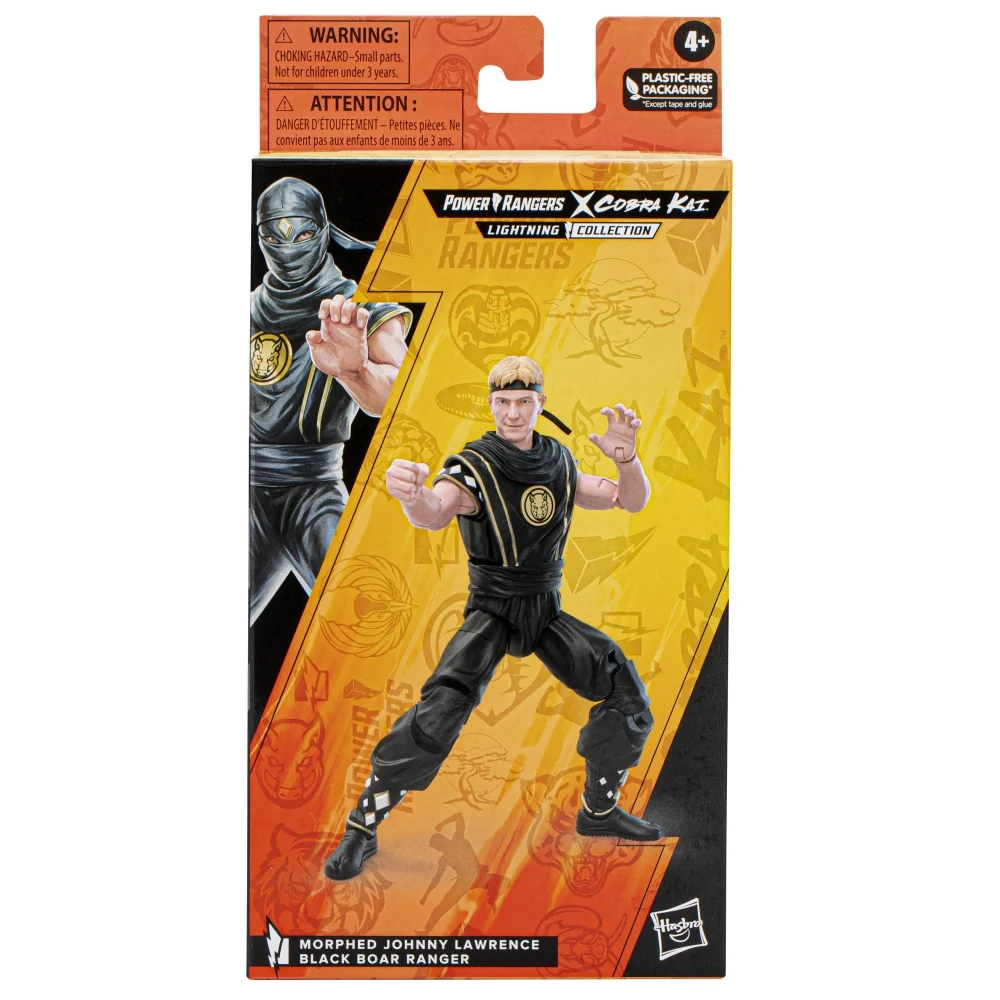 Lightning Collection Cobra Kai Johnny Lawrence Morphed Black Boar Ranger - Image 6