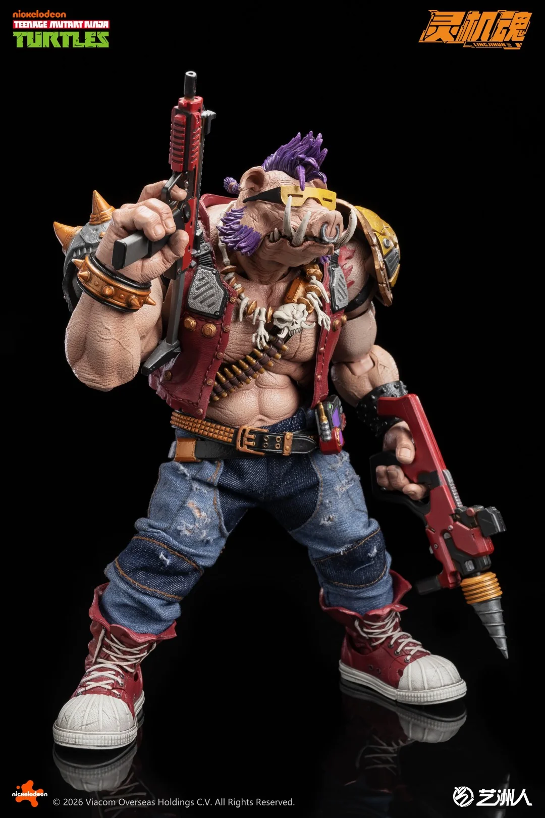 [PREORDER] LINGJIHUN Ninja Turtles Series Bebop - Image 10