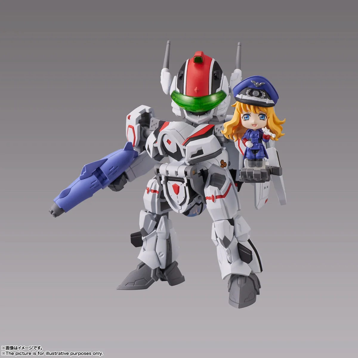 Macross Frontier Tiny Session VF-25F Messiah Valkyrie (Alto Use) w/ Sheryl - Image 2