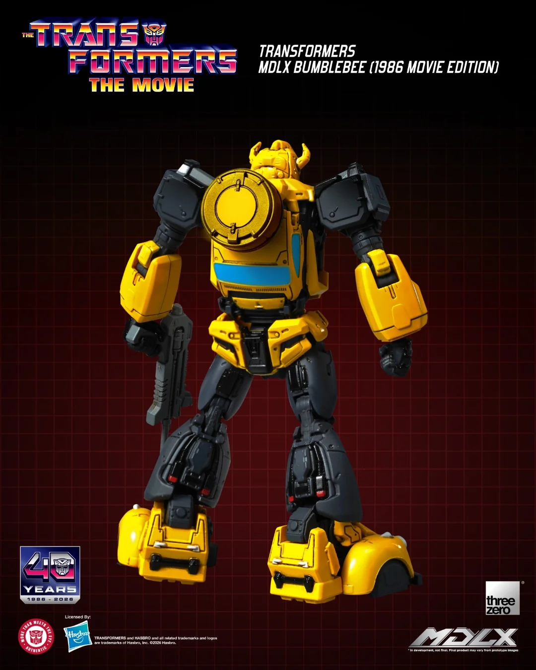 [PREORDER] MDLX Bumblebee (1986 Movie Edition) - Transformers - Image 3
