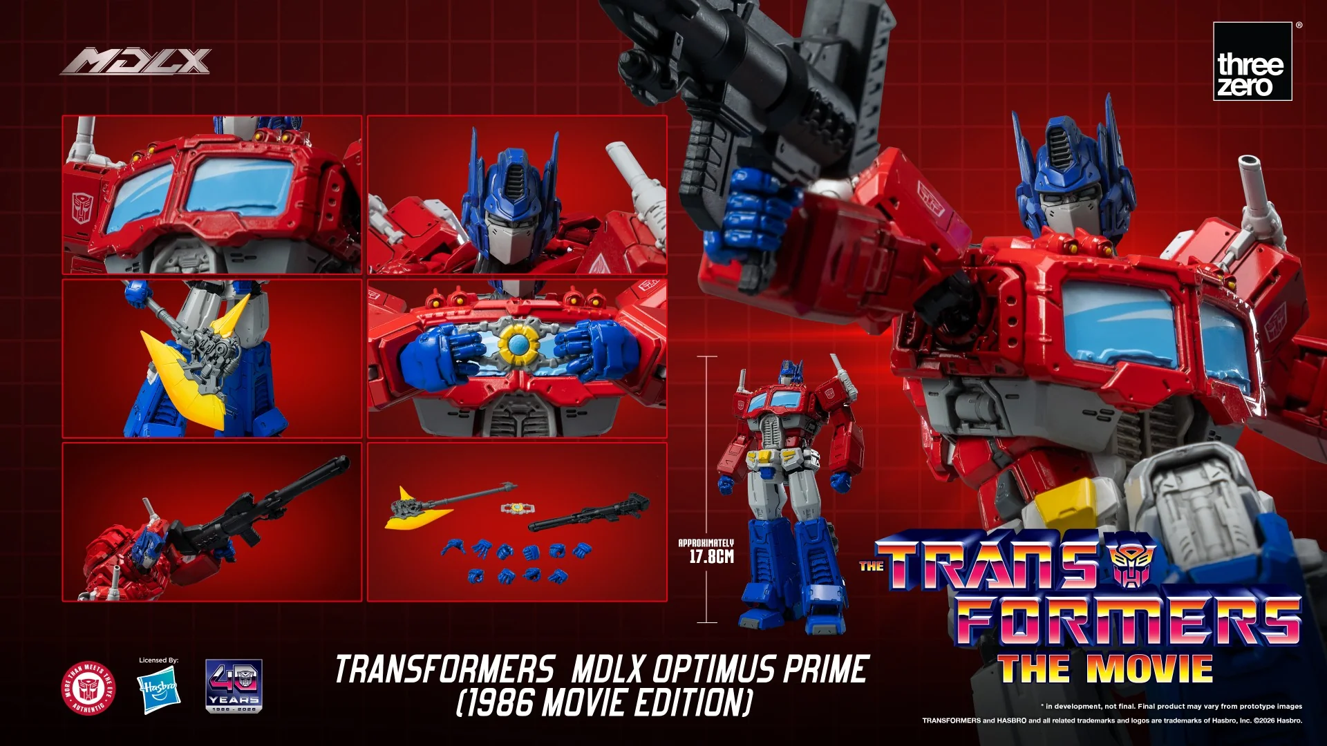 [PREORDER] MDLX Optimus Prime (1986 Movie Edition) - Transformers - Image 8