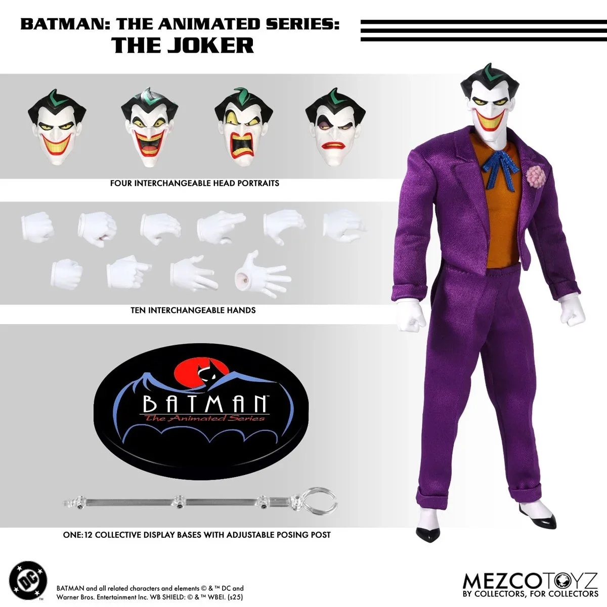Mezco One:12 Collective The Joker - Batman The Animated Series - Image 10