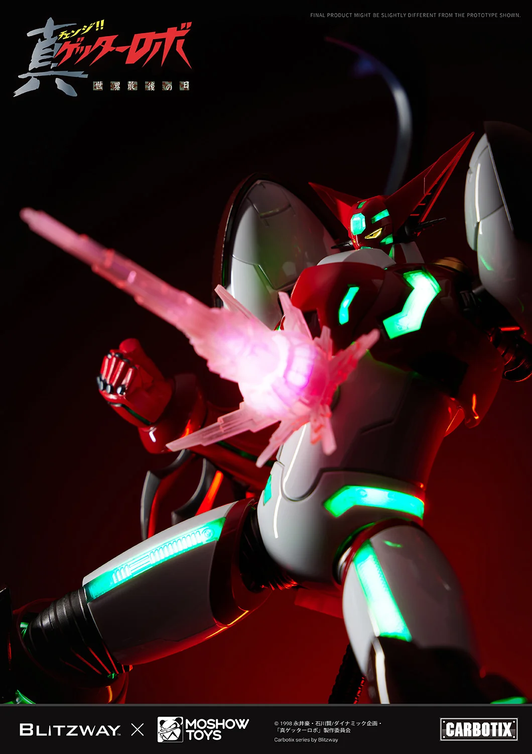 MOSHOWTOYS Carbotix Shin Getter 1 - Getter Robo Armageddon - Image 25