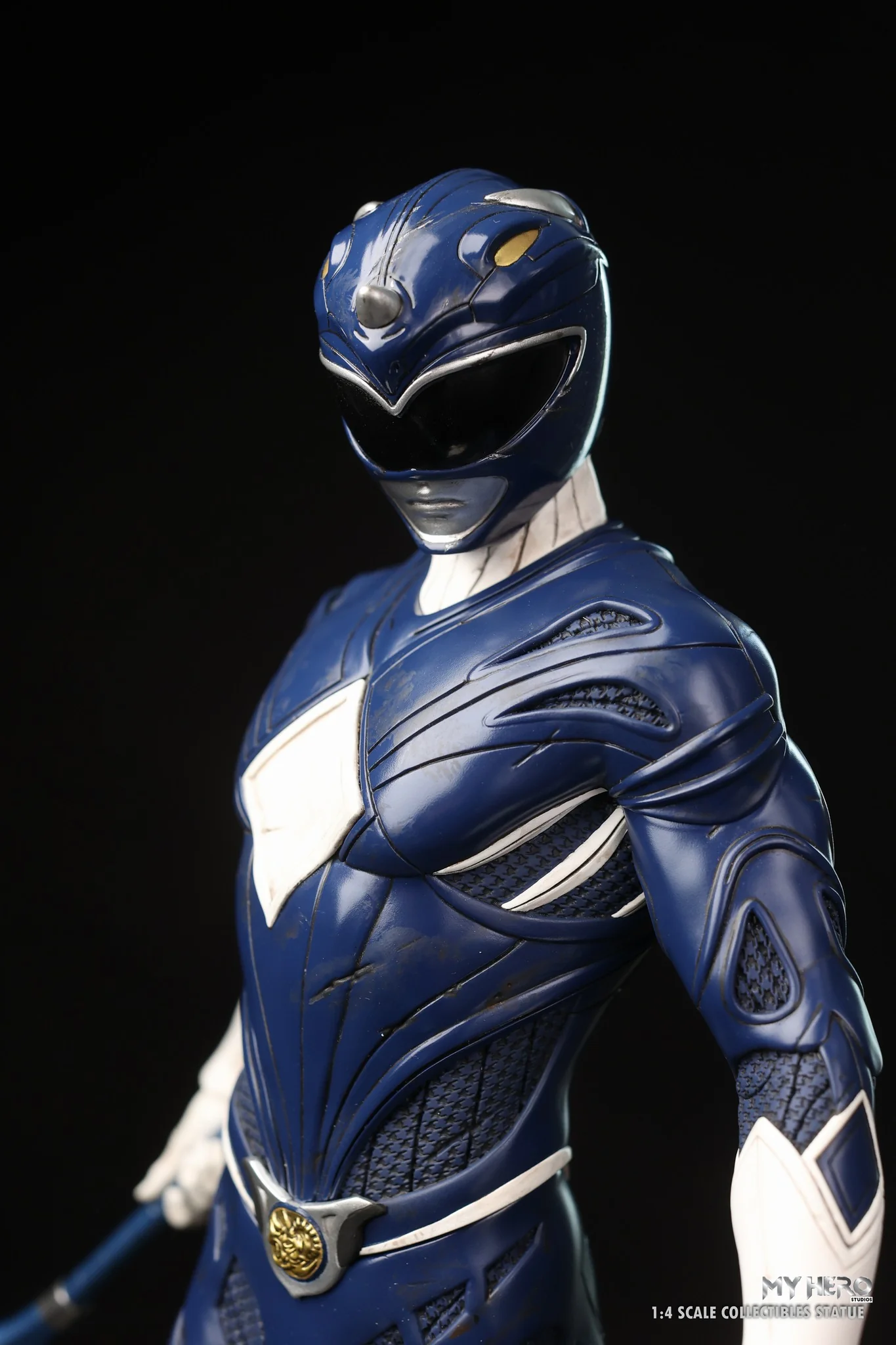 My Hero Studios Blue Ranger 1/4 Scale Collectible Statue - Image 18
