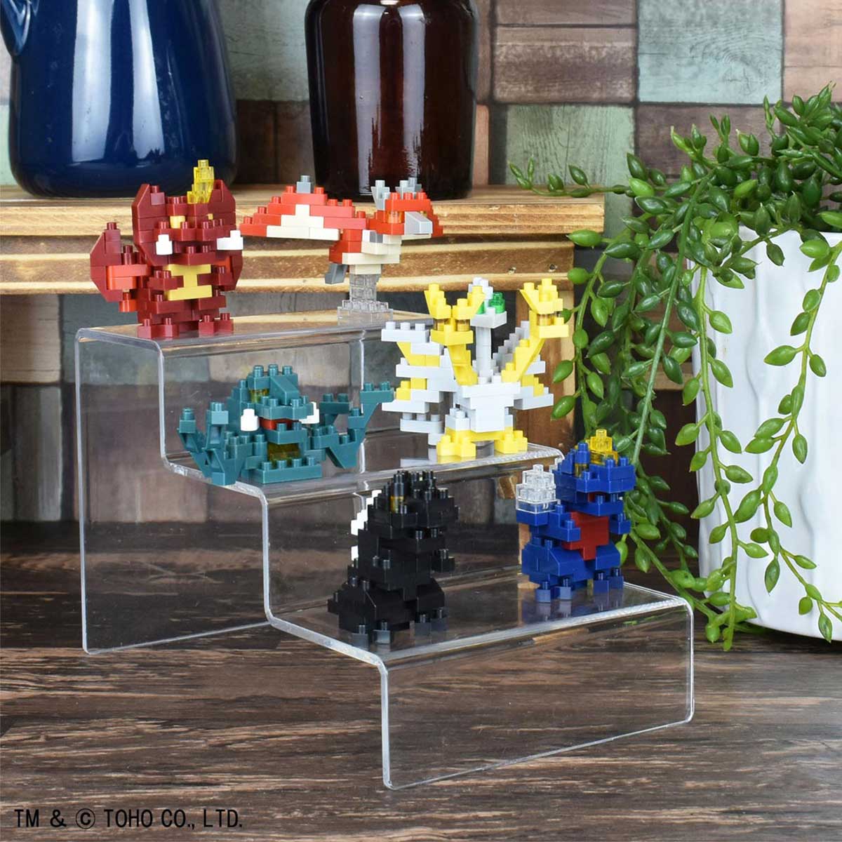 Nanoblock Godzilla  Mininano Series Vol 2 - Image 3