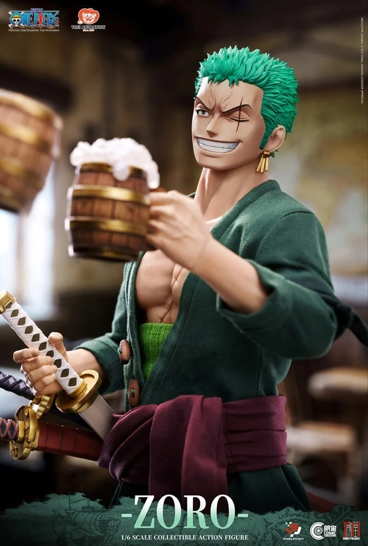 [PREORDER] Pixel Poses Roronoa Zoro 1/6 Action Figure - One Piece - Image 3