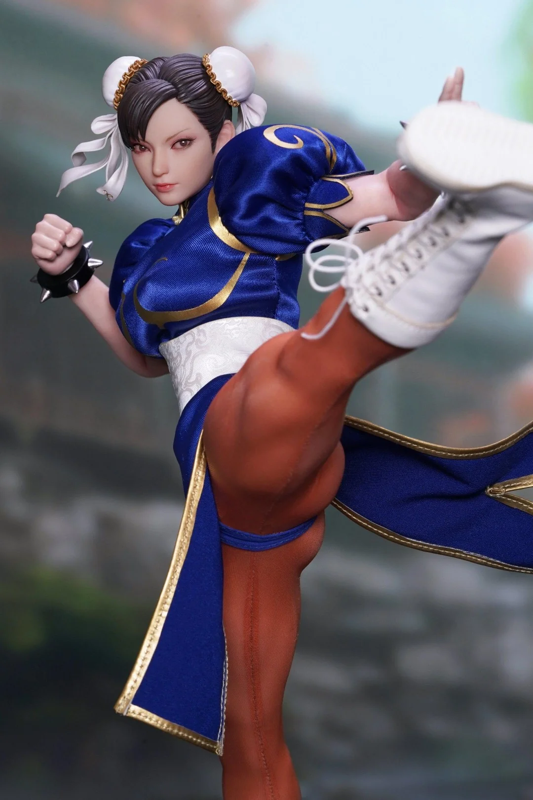 [PREORDER] PlayToy P019EX Fighting Goddess Blue Ver 1/6 Figure - Image 3