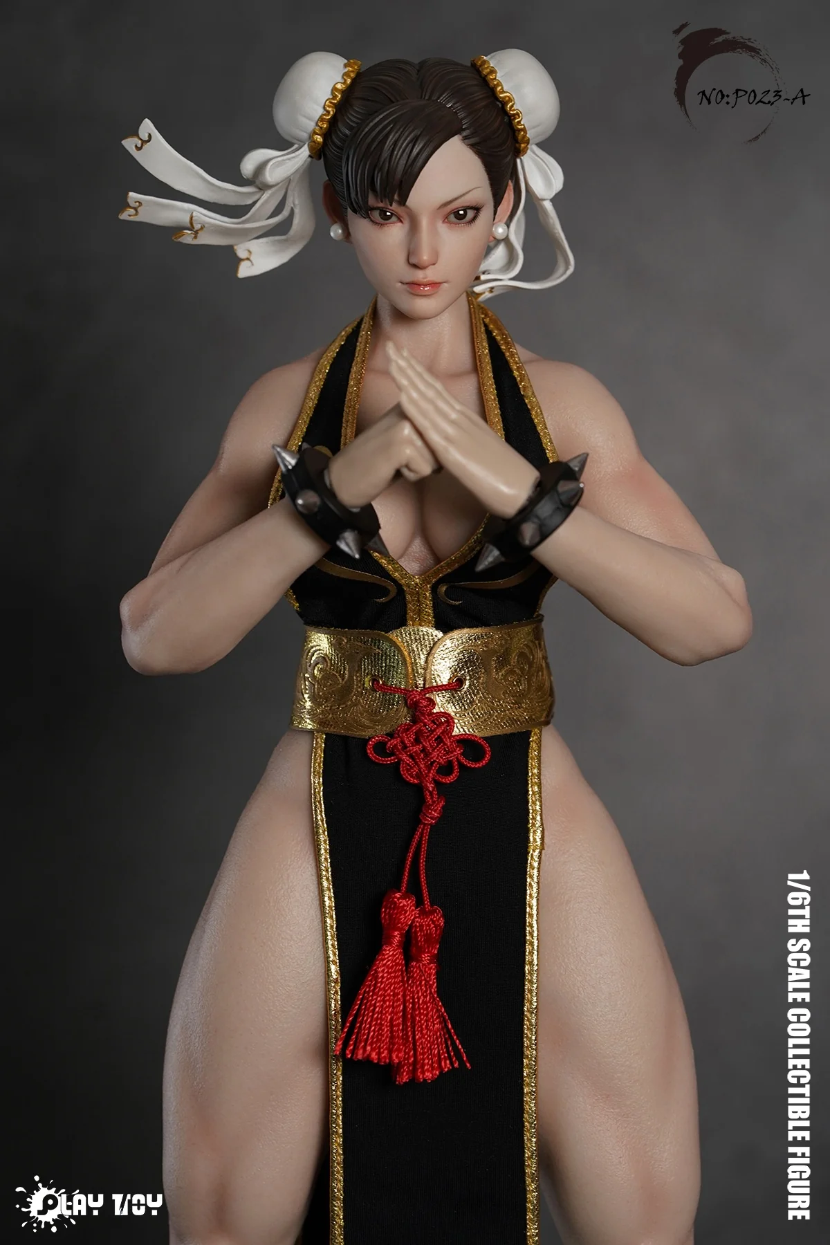 Playtoy P023A Chun-Li 2.0 (Black) - Image 9