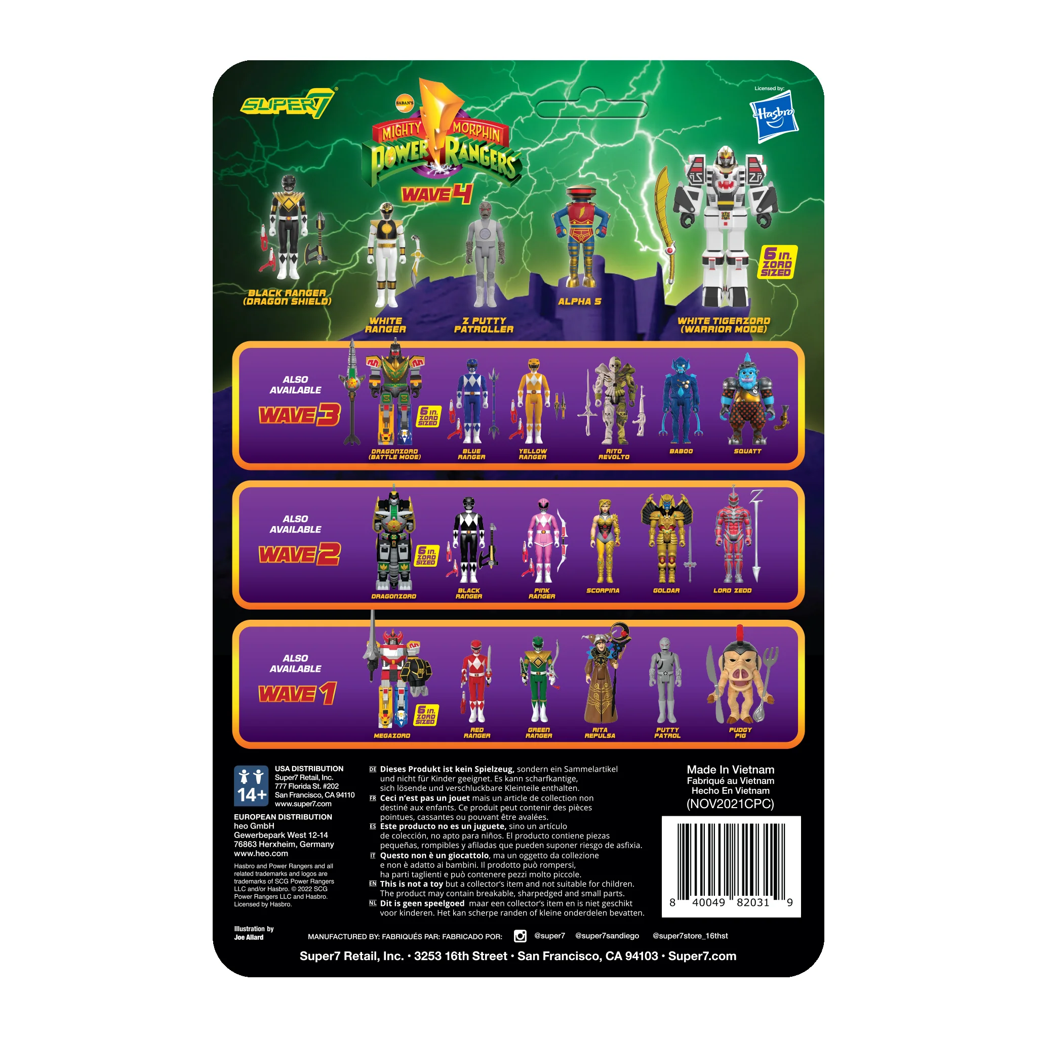 Power Rangers ReAction Figure Wave 4 - Z Putty Patroller - Image 3