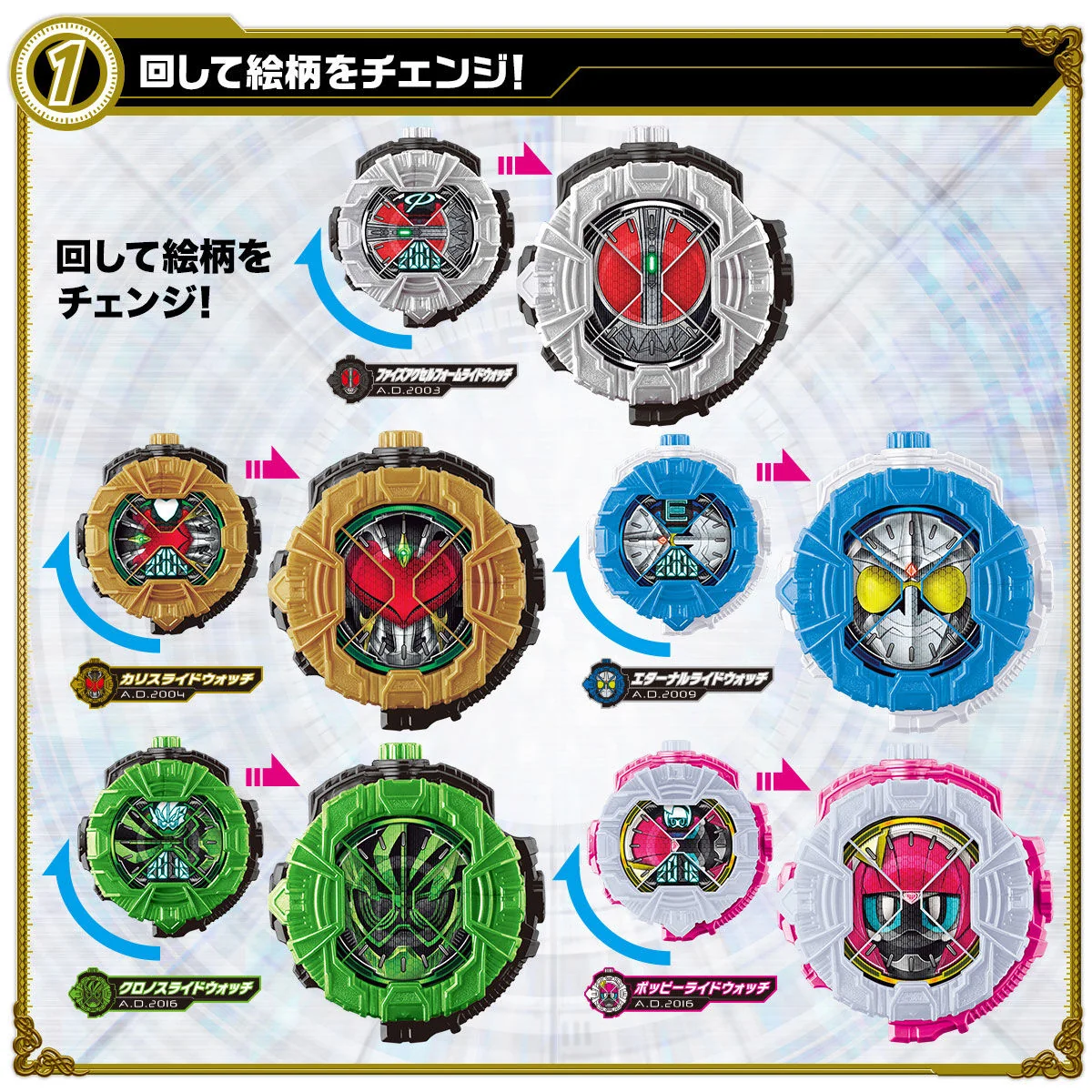 DX RideWatch Special Set - Image 3