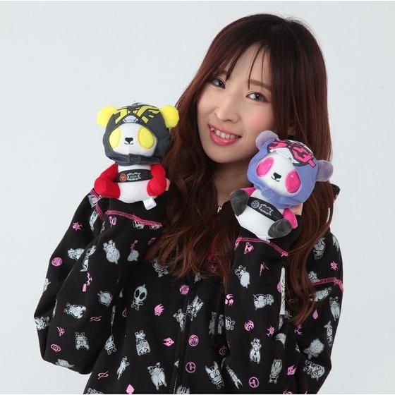 ROG Kamen Rider Zi-O Masked Panda Plush Mascot Keychains - Image 6