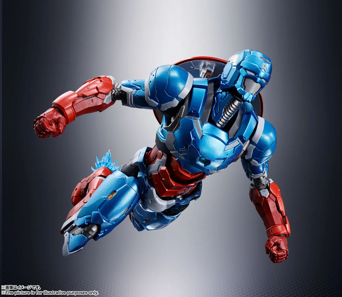 SH Figuarts Tech-on Avengers Captain America - Image 7