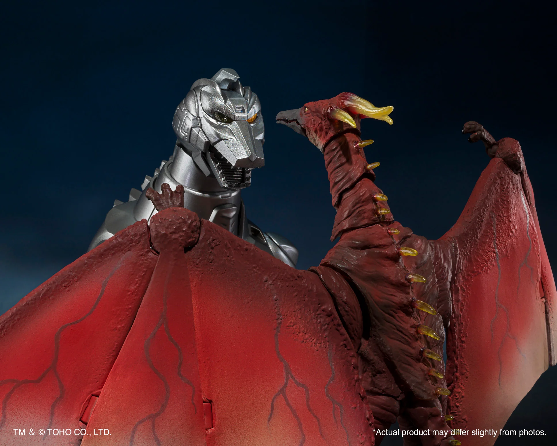 SH MonsterArts Mechagodzilla & Garuda & Fire Rodan Makuhari Decisive Battle Ver - Image 9