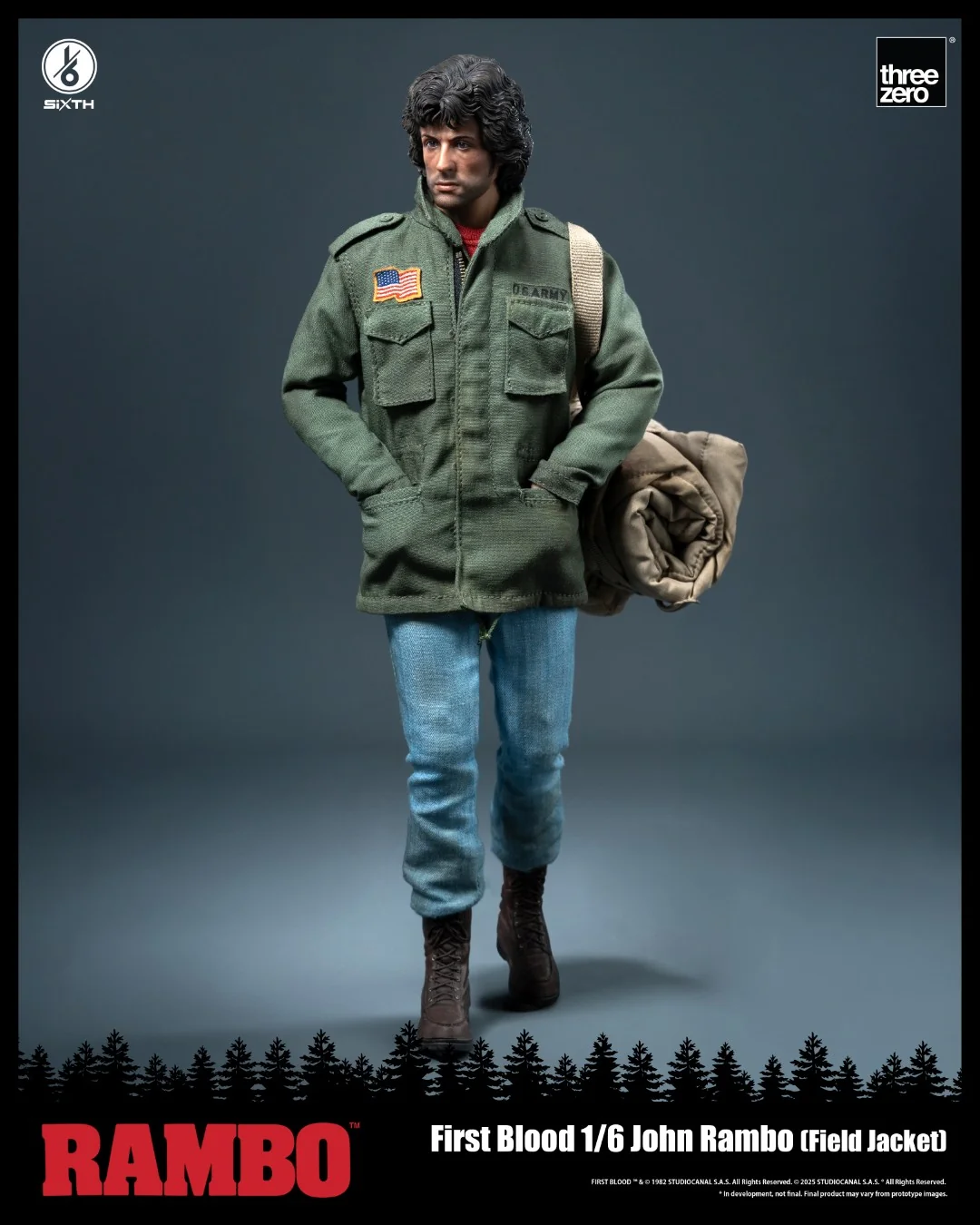 SIXTH Rambo: First Blood - 1/6 John Rambo (Field Jacket) - Image 3