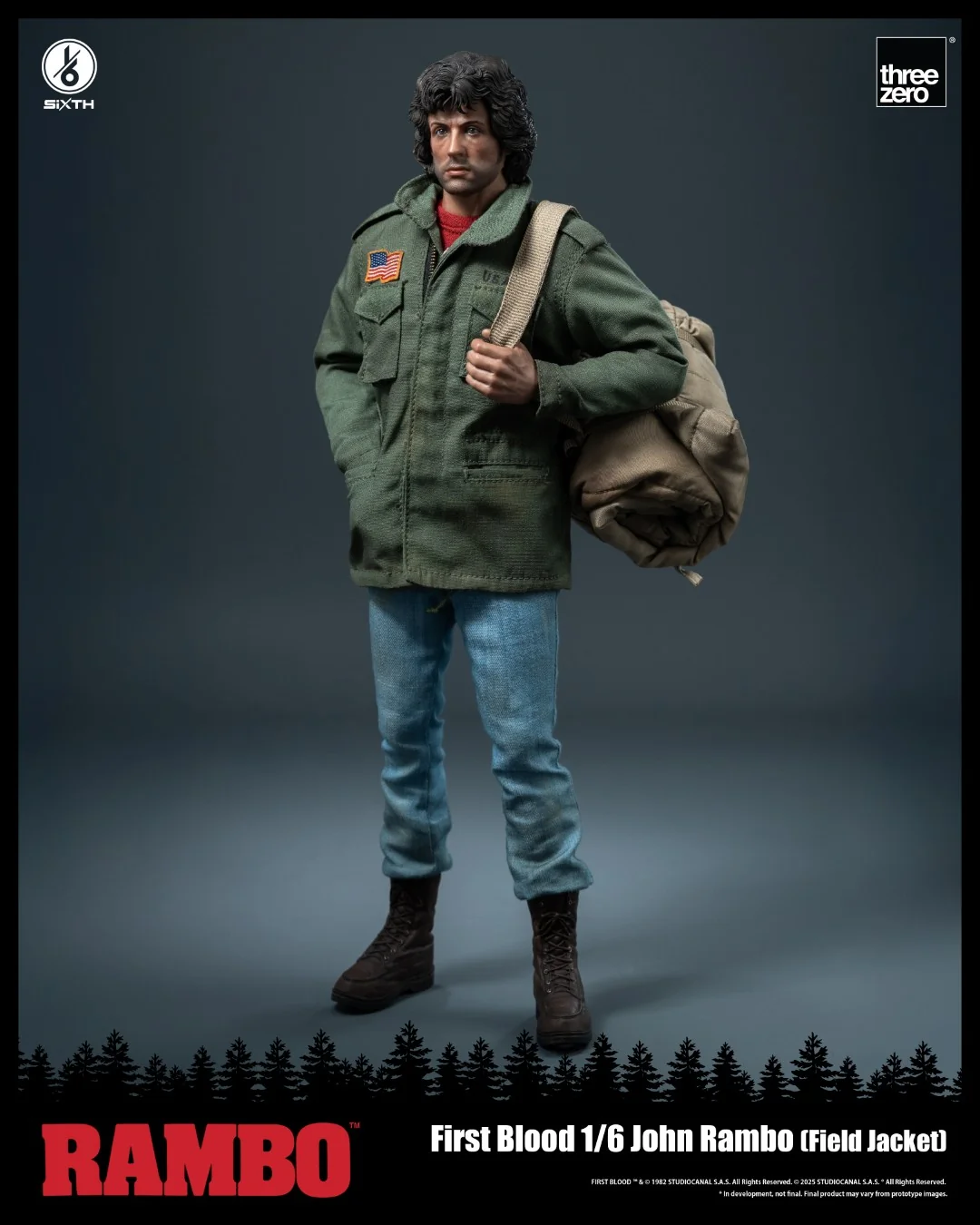 SIXTH Rambo: First Blood - 1/6 John Rambo (Field Jacket) - Image 6