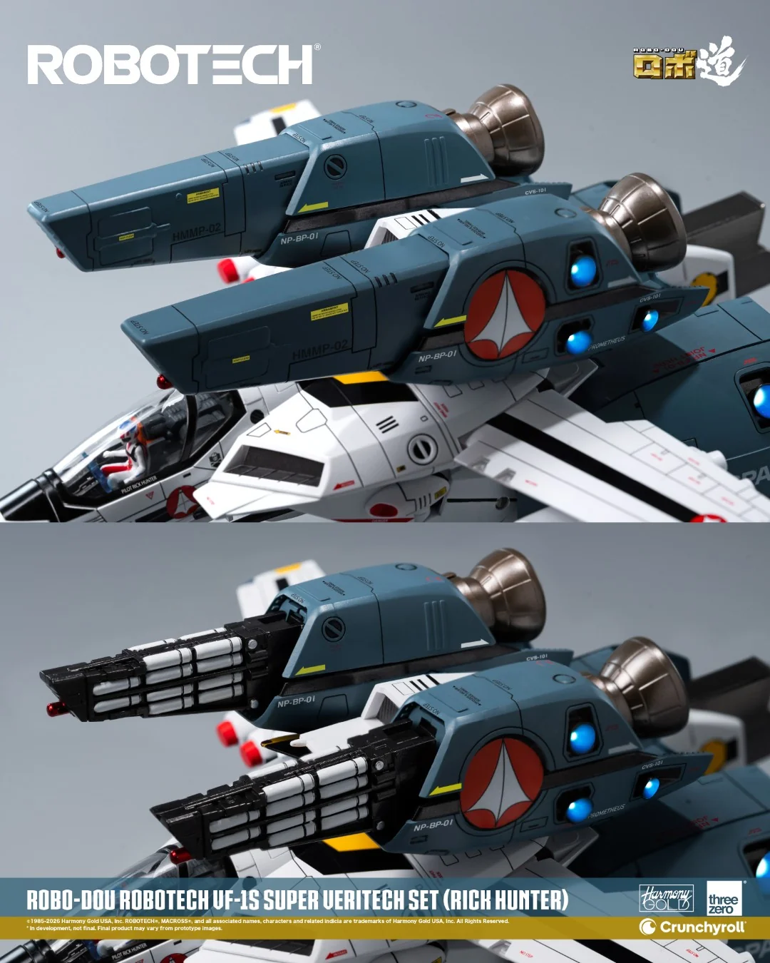 [PREORDER] ROBO-DOU ROBOTECH VF‐1S Super Veritech Set (RICK HUNTER) - Image 17