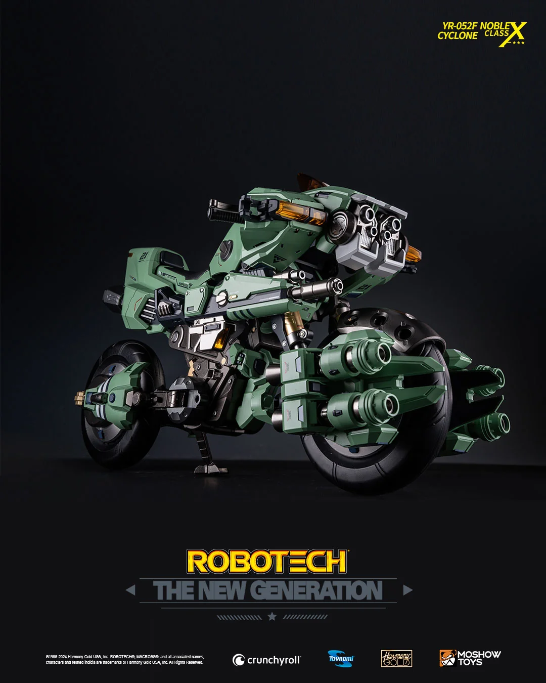 Robotech The New Generation YR-052F Transformable Cyclone - Image 4