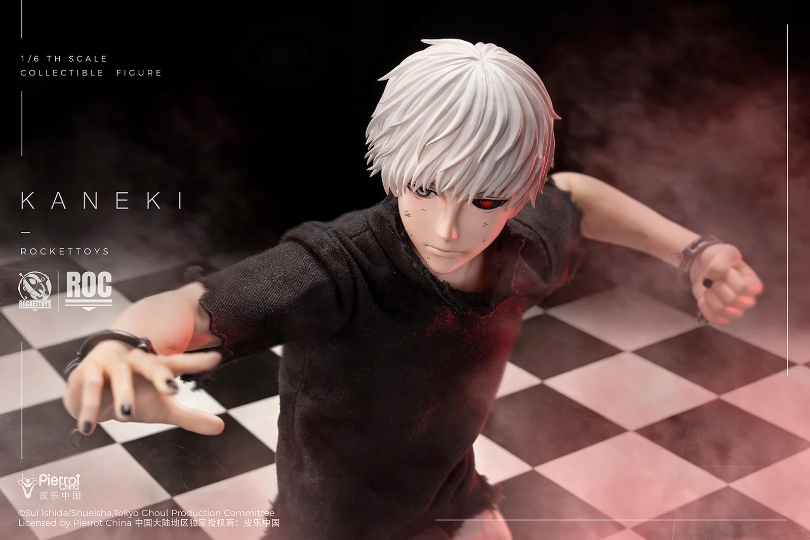 [PREORDER] ROCKET TOYS Ken Kaneki Awakening Ver - Tokyo Ghoul 1/6 Scale Action Figure - Image 10