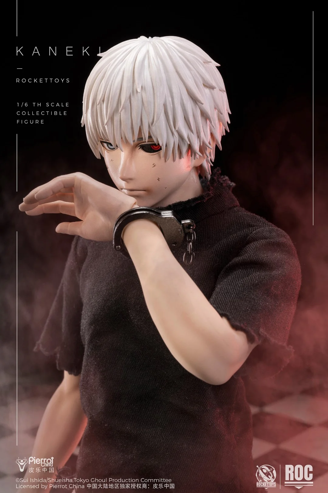 [PREORDER] ROCKET TOYS Ken Kaneki Awakening Ver - Tokyo Ghoul 1/6 Scale Action Figure - Image 6