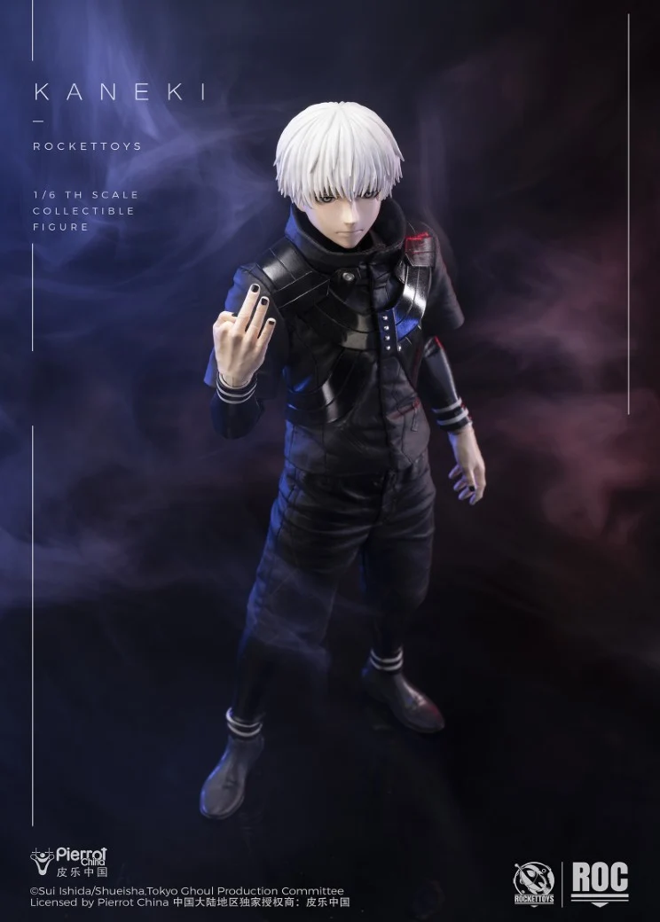 [PREORDER] ROCKET TOYS Ken Kaneki Battle Suit Ver - Tokyo Ghoul 1/6 Scale Action Figure - Image 12