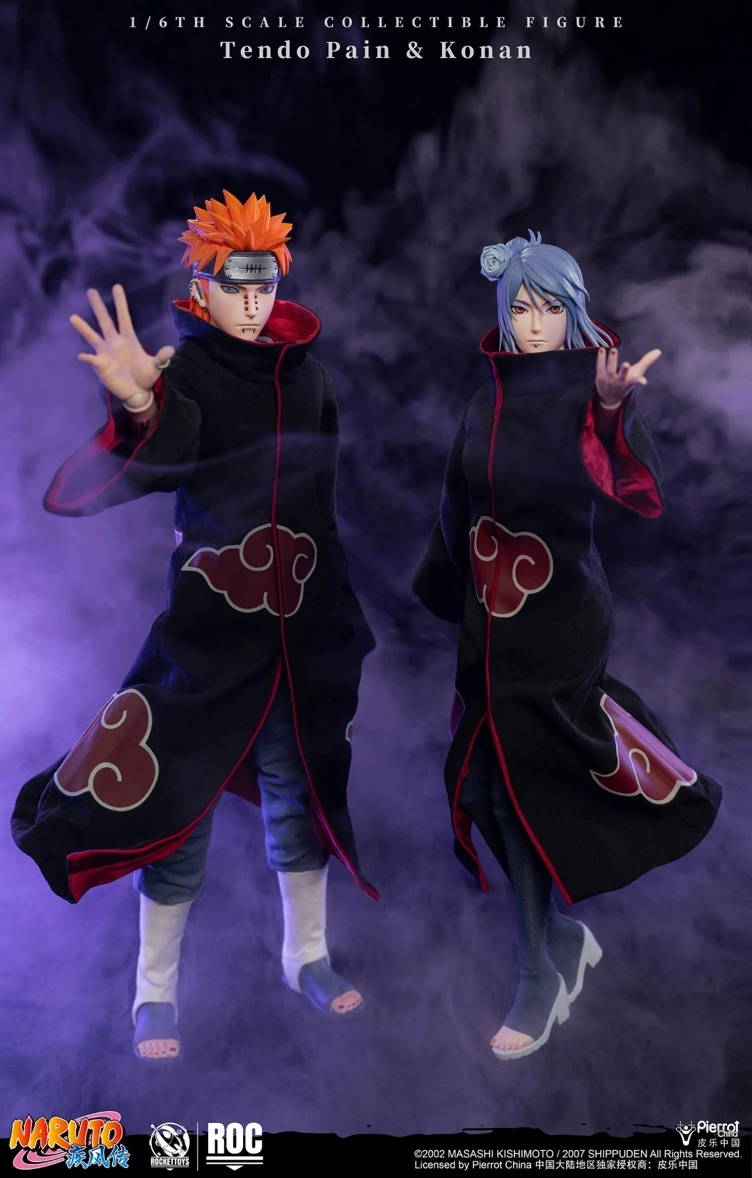 [PREORDER] ROCKET TOYS Konan Xiaonan - Naruto 1/6 Scale Action Figure - Image 17