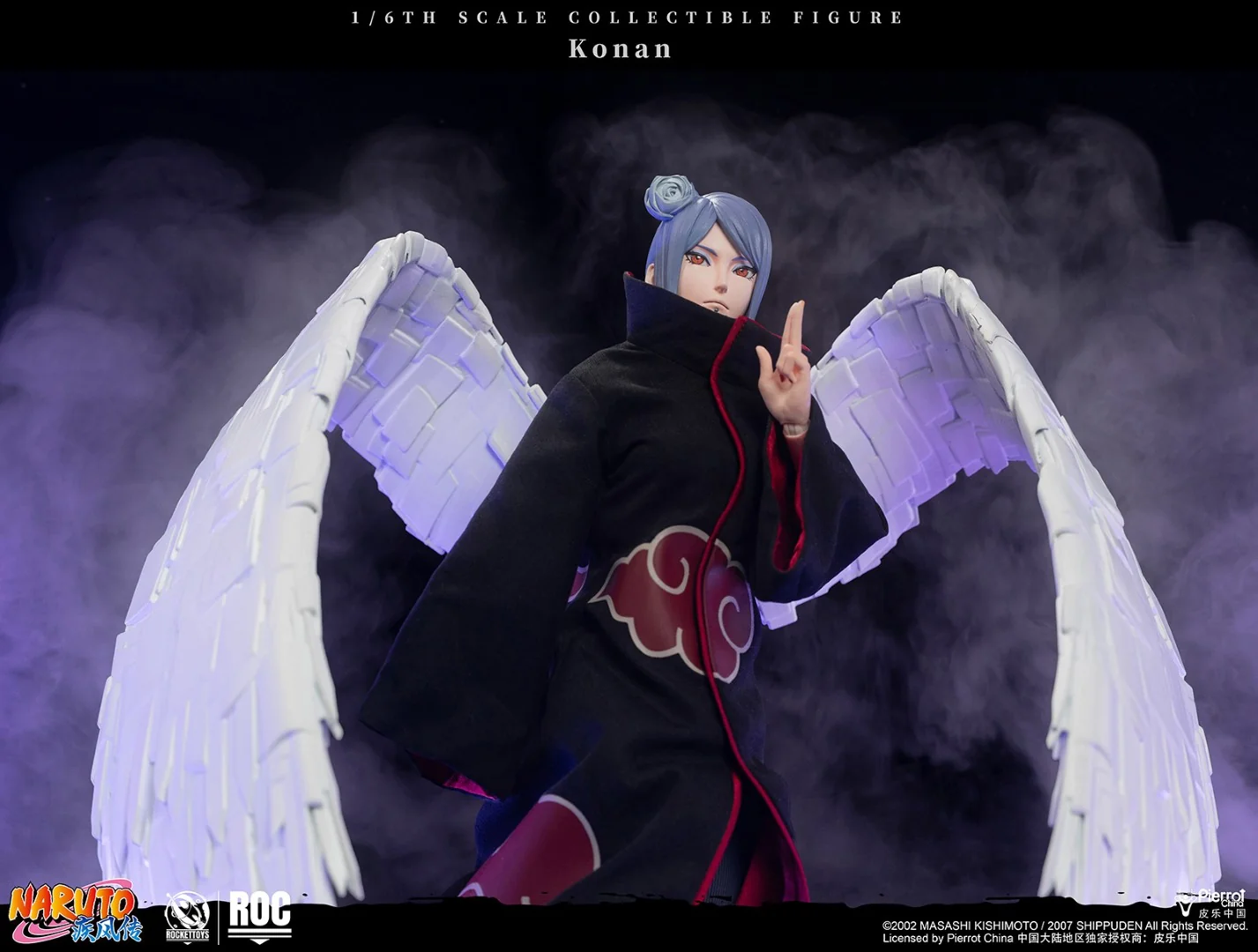 [PREORDER] ROCKET TOYS Konan Xiaonan - Naruto 1/6 Scale Action Figure - Image 18
