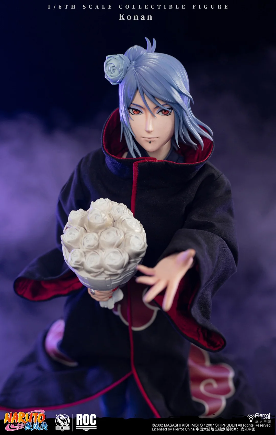 [PREORDER] ROCKET TOYS Konan Xiaonan - Naruto 1/6 Scale Action Figure - Image 4