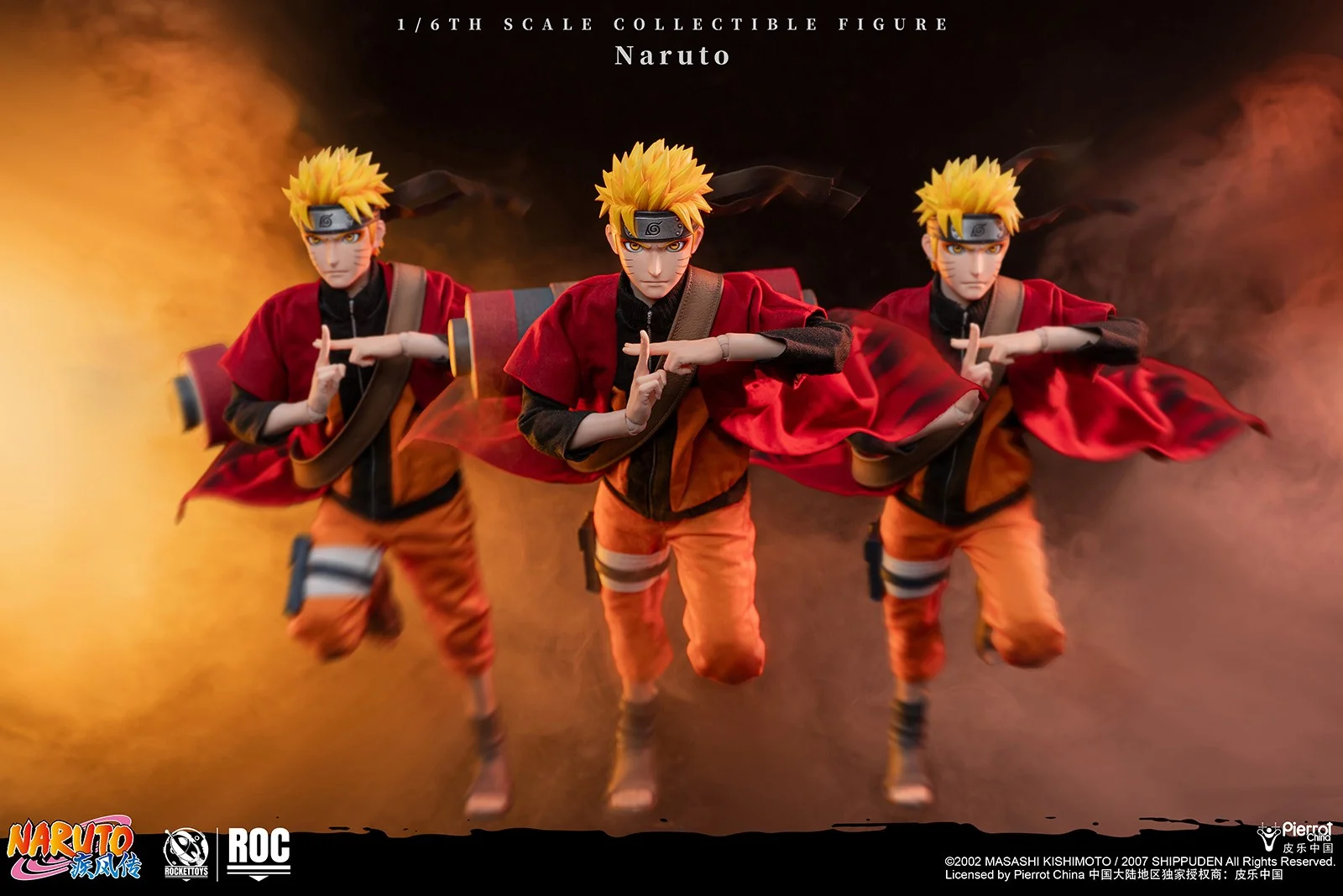 [PREORDER] ROCKET TOYS Naruto Uzumaki Sage Mode Ver 1/6 Scale Action Figure - Image 13