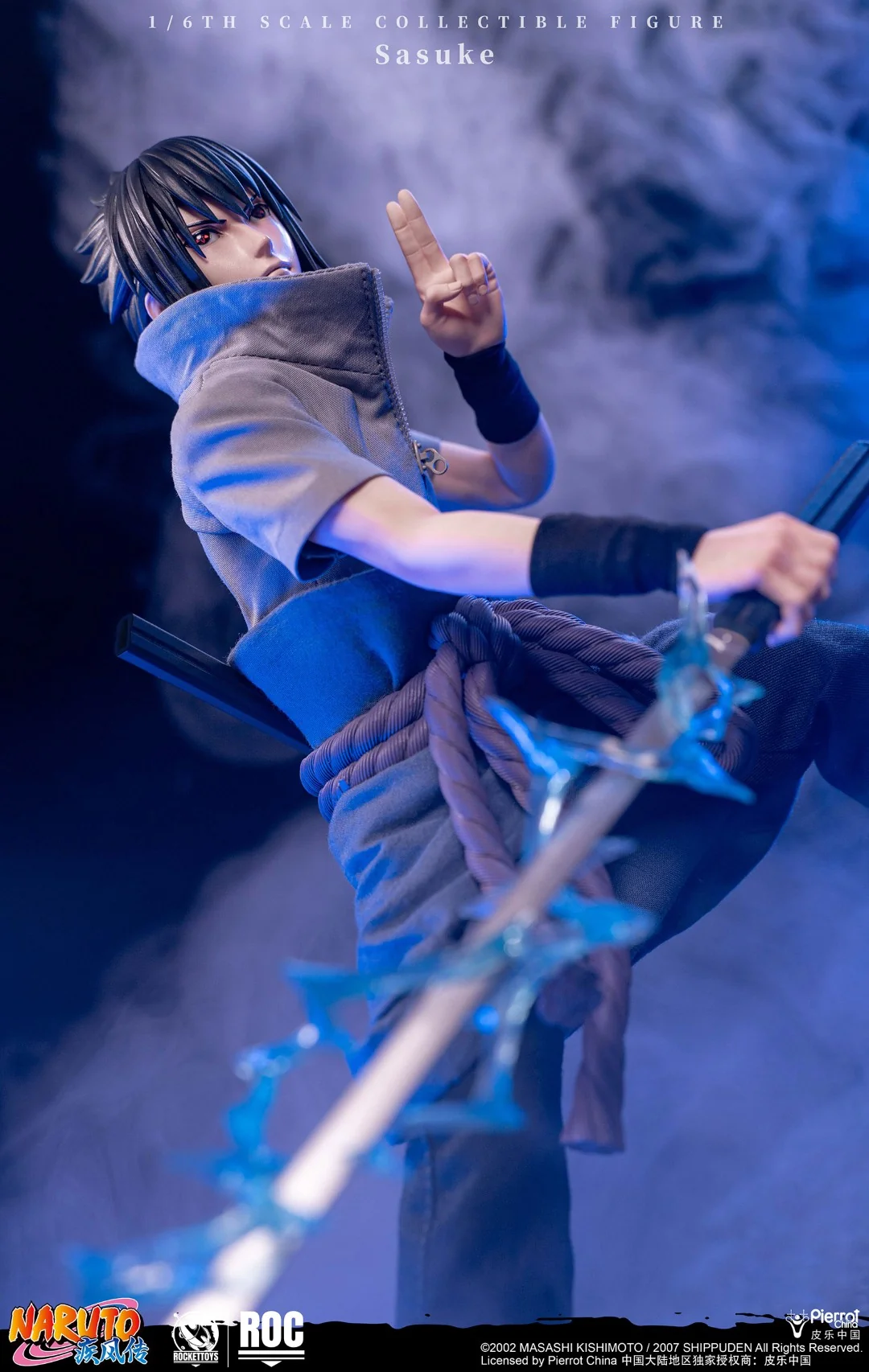 [PREORDER] ROCKET TOYS Sasuke Uchiha 1/6 Scale Action Figure - Image 12