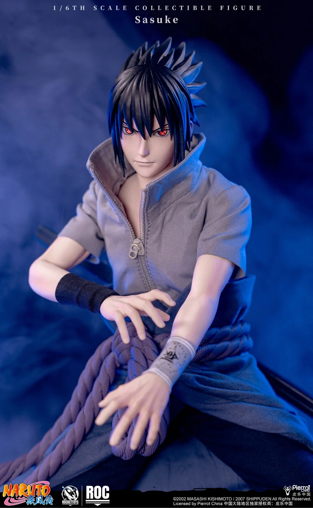 [PREORDER] ROCKET TOYS Sasuke Uchiha 1/6 Scale Action Figure - Image 15