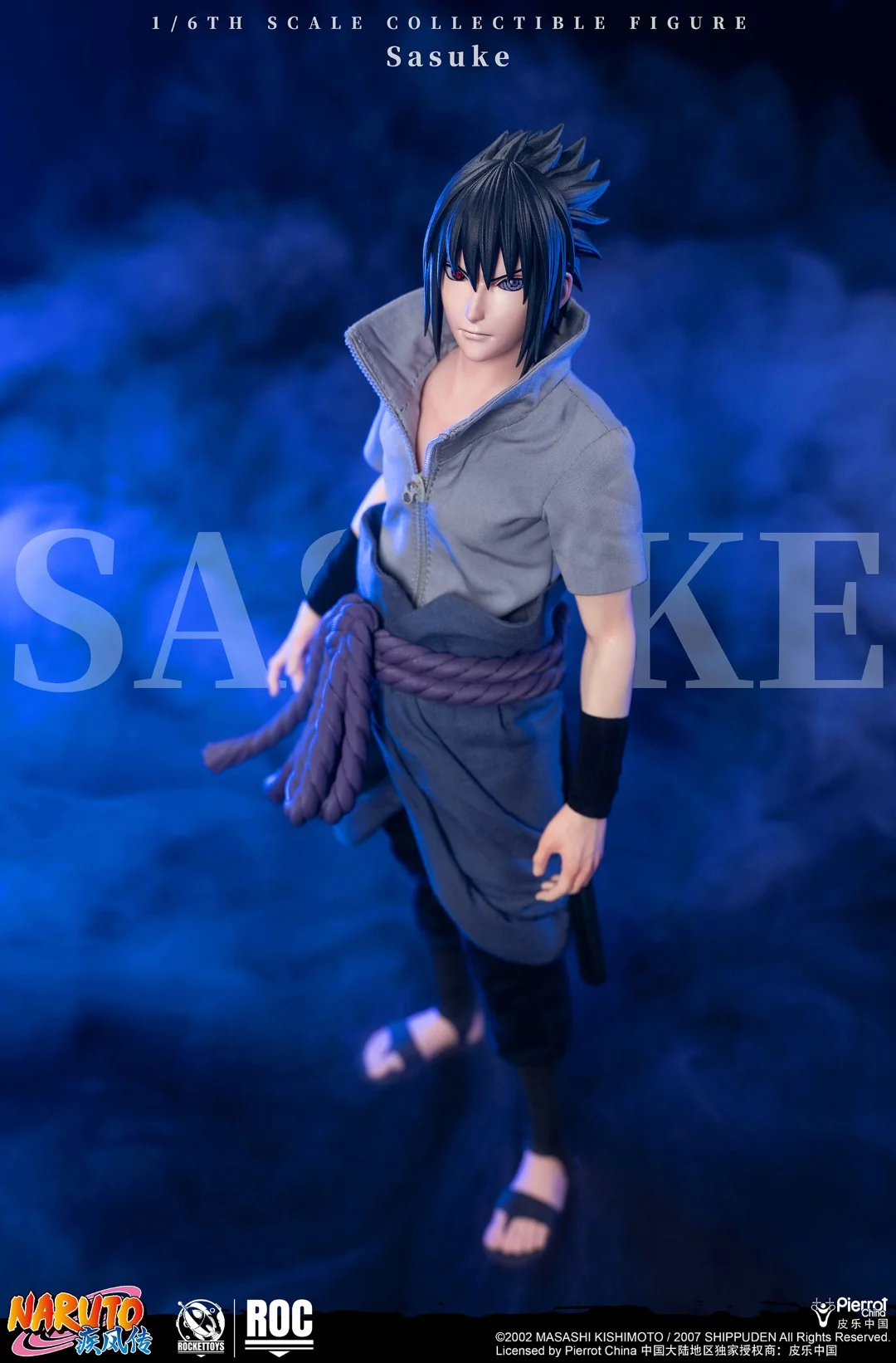 [PREORDER] ROCKET TOYS Sasuke Uchiha 1/6 Scale Action Figure - Image 8
