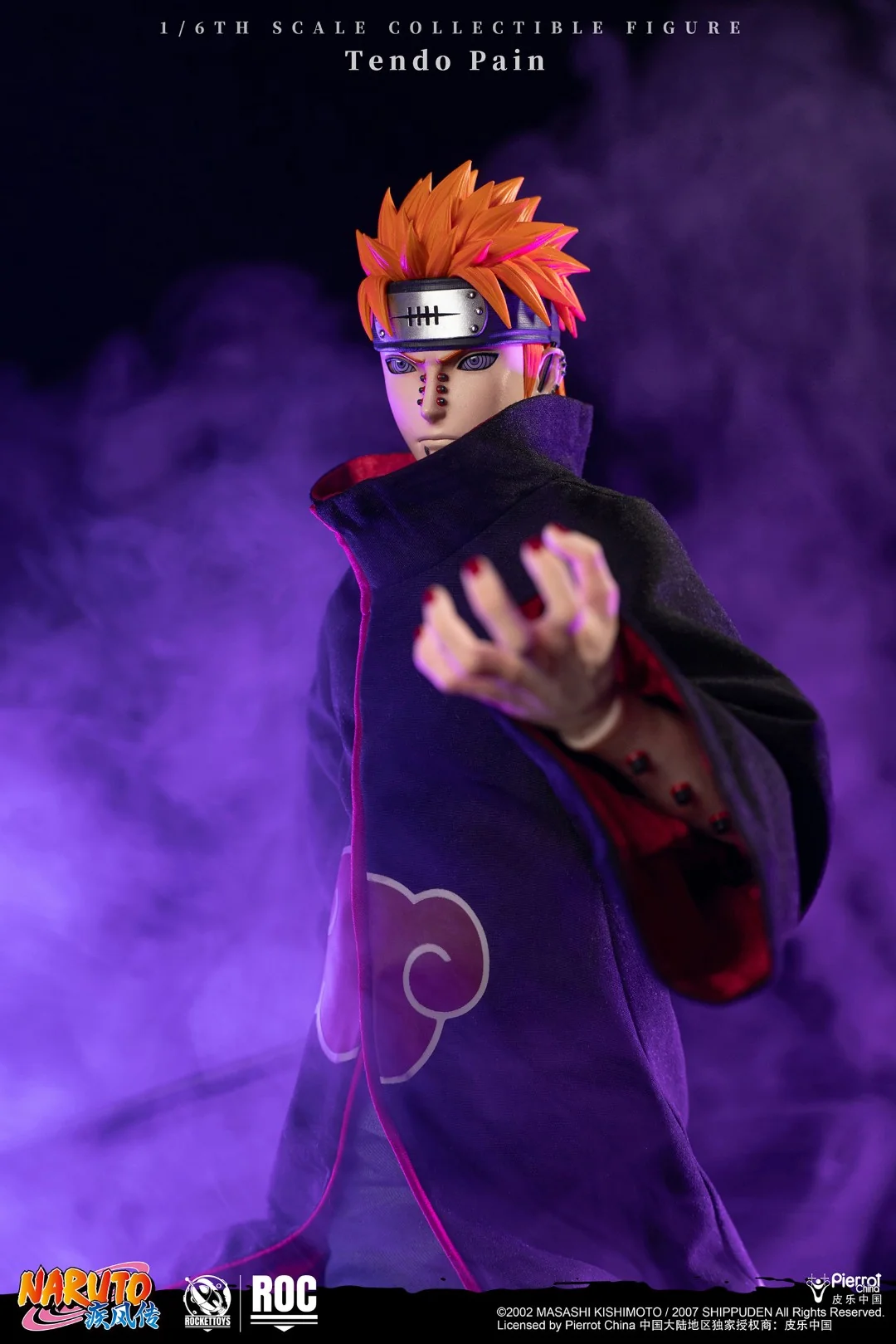 [PREORDER] ROCKET TOYS Tendou Pain (Deva Path) 1/6 Scale Action Figure - Image 13