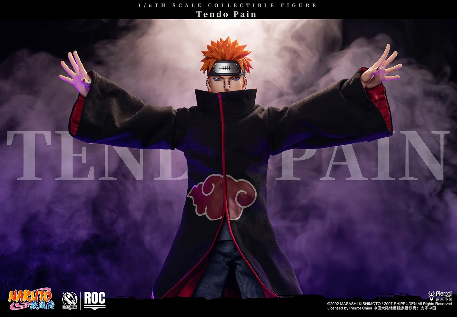 [PREORDER] ROCKET TOYS Tendou Pain (Deva Path) 1/6 Scale Action Figure - Image 22