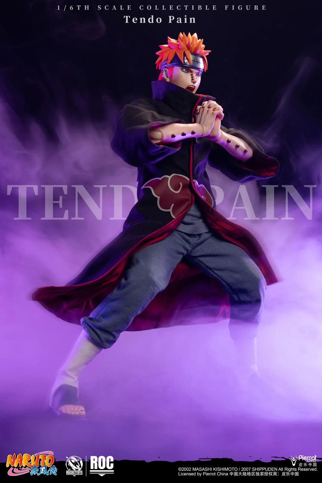 [PREORDER] ROCKET TOYS Tendou Pain (Deva Path) 1/6 Scale Action Figure - Image 26