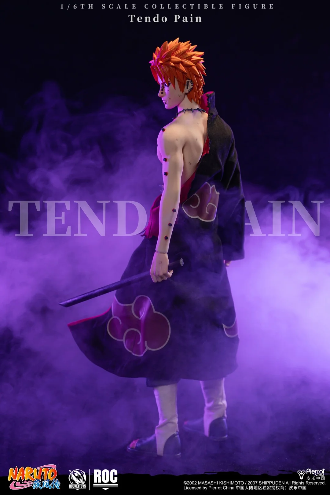 [PREORDER] ROCKET TOYS Tendou Pain (Deva Path) Battle-Damaged Ver 1/6 Scale Action Figure - Image 5