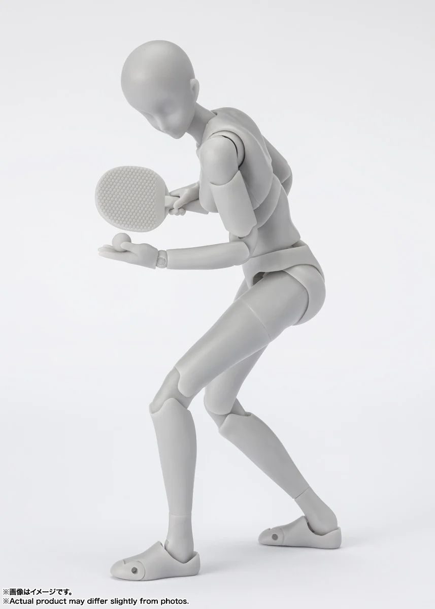 SH Figuarts Body-chan -Sports- Edition DX SET (Gray Color Ver.) - Image 10
