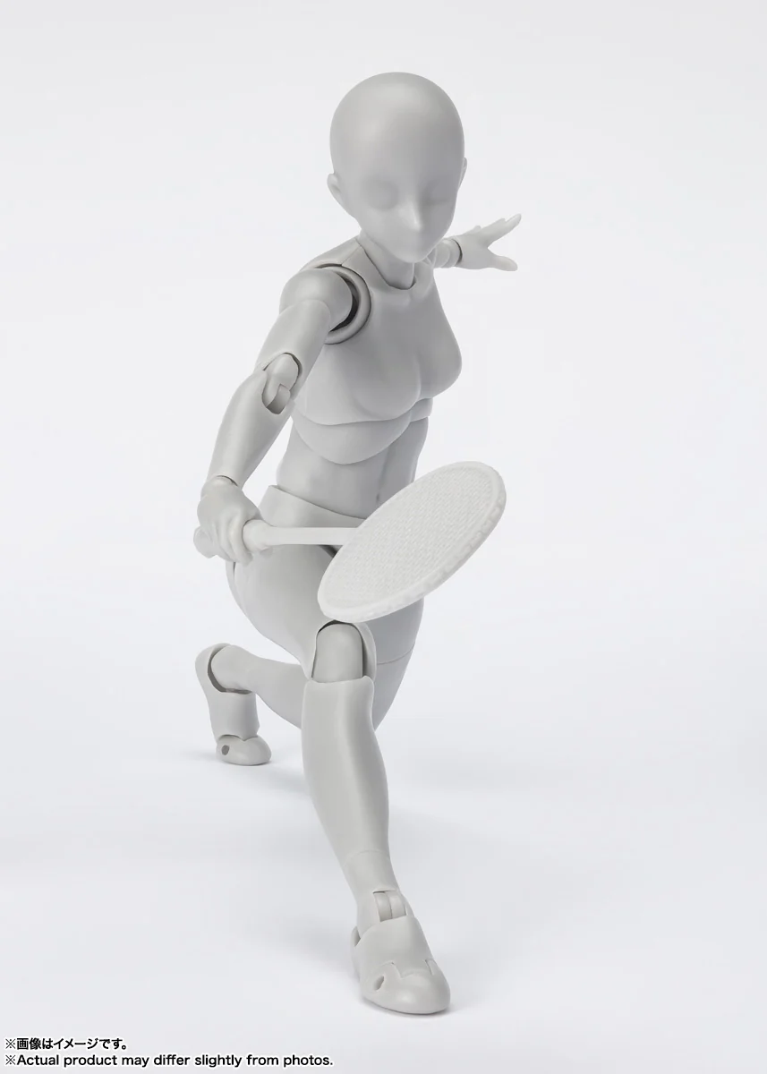 SH Figuarts Body-chan -Sports- Edition DX SET (Gray Color Ver.) - Image 7