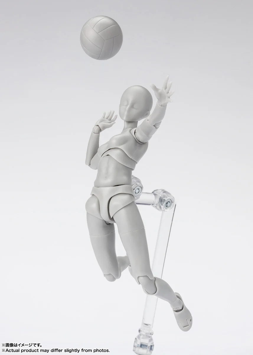 SH Figuarts Body-chan -Sports- Edition DX SET (Gray Color Ver.) - Image 9