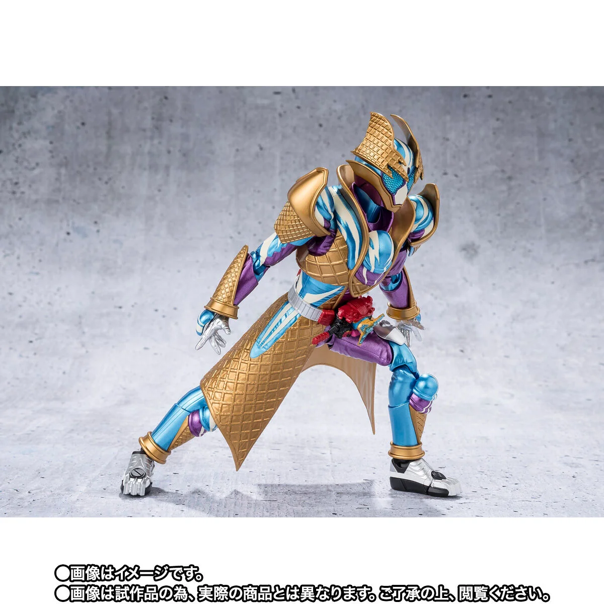 SH Figuarts Kamen Rider Gavv Blizzard Sorbet Form - Image 4