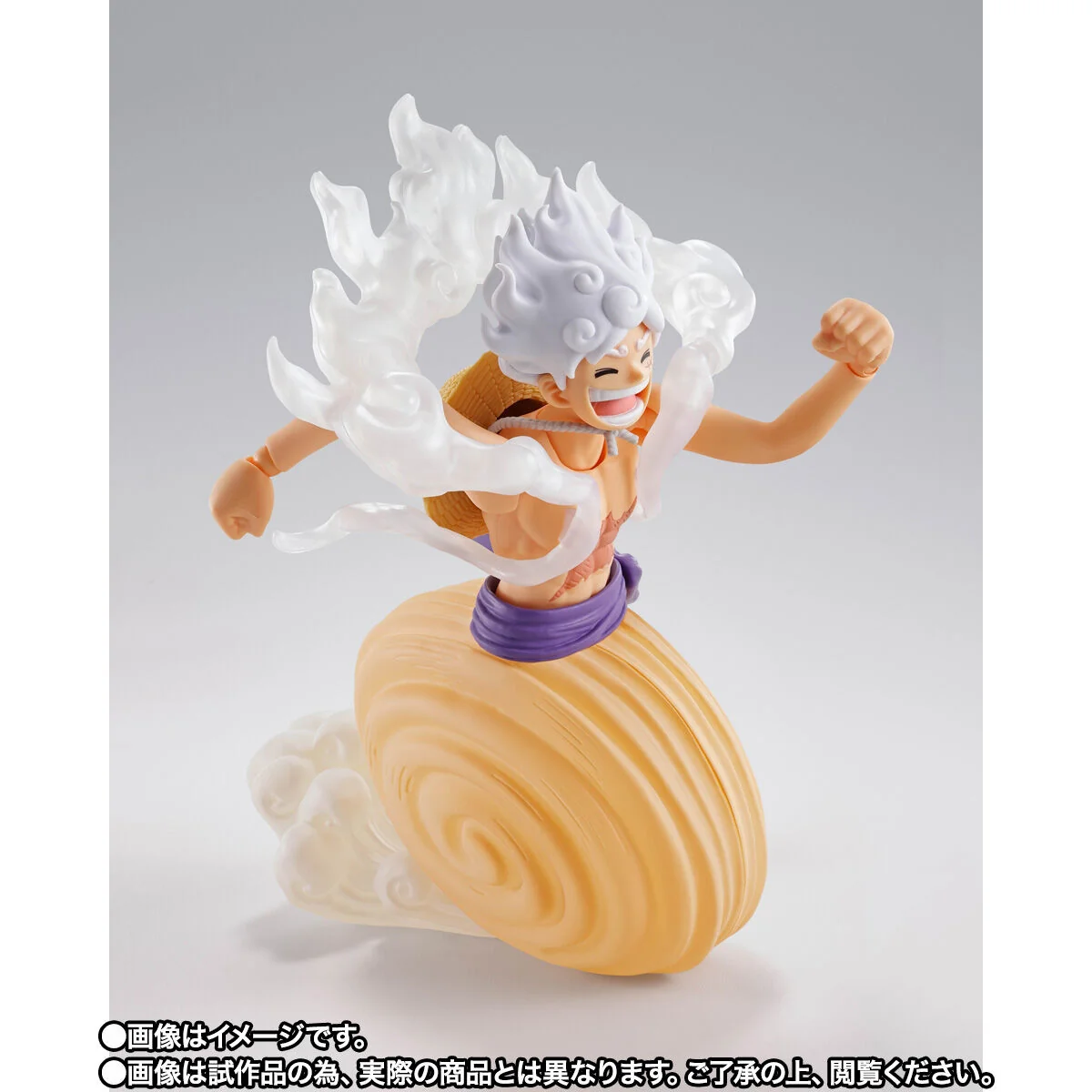 SH Figuarts Monkey D. Luffy -Gear 5 Miyajima Egghead- - Image 4