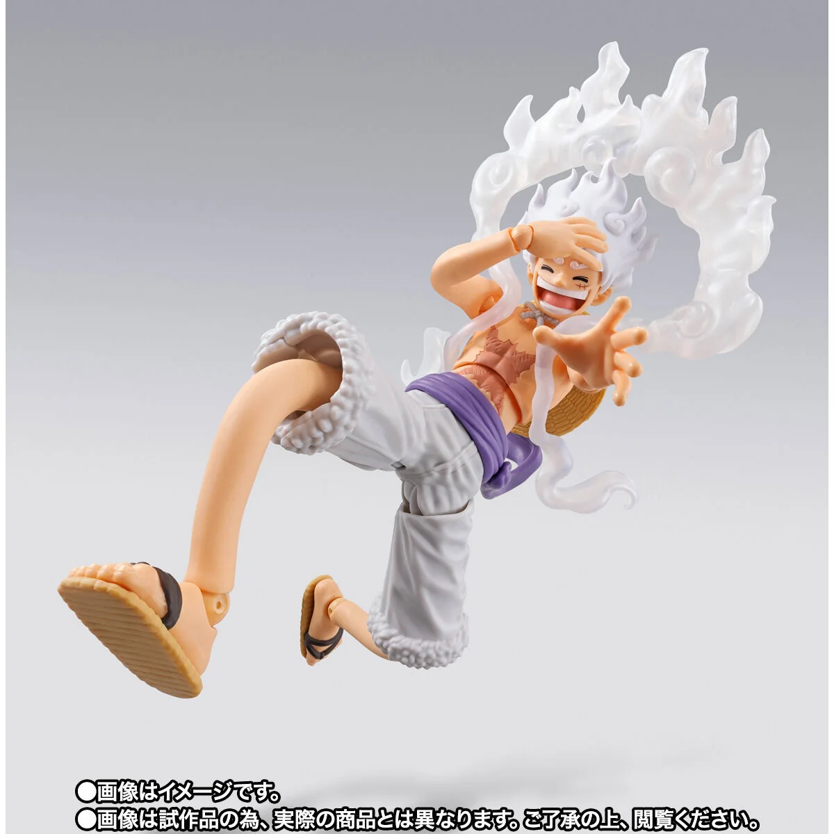 SH Figuarts Monkey D. Luffy -Gear 5 Miyajima Egghead- - Image 5