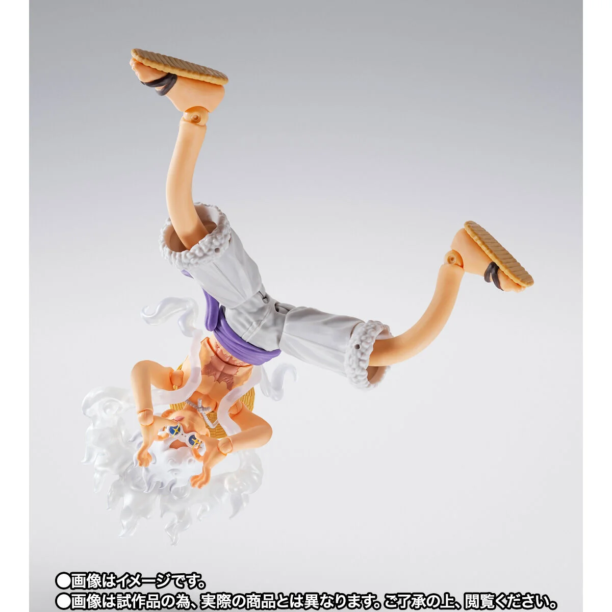 SH Figuarts Monkey D. Luffy -Gear 5 Miyajima Egghead- - Image 7