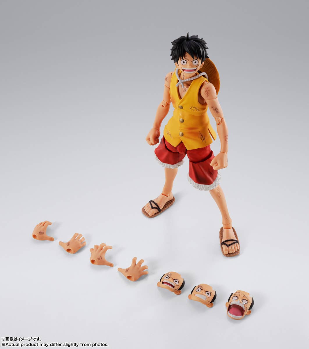 SH Figuarts Monkey D. Luffy -Summit War of Marineford- - Image 10