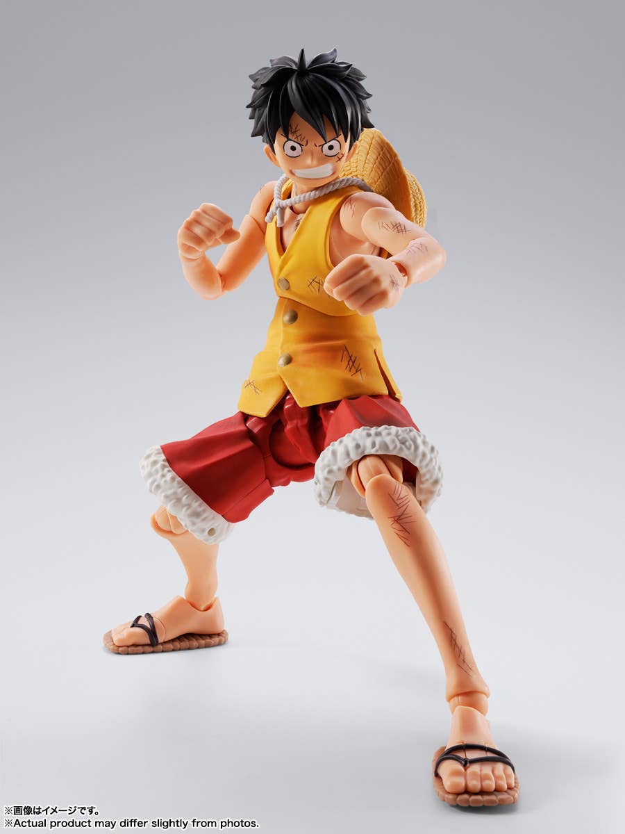 SH Figuarts Monkey D. Luffy -Summit War of Marineford- - Image 9