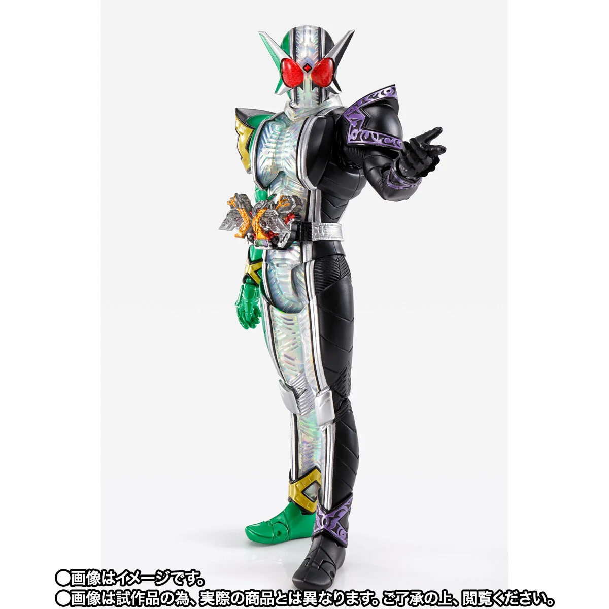 SH Figuarts (Shinkocchou Seihou) Kamen Rider W Cyclone Joker Extreme - Image 2